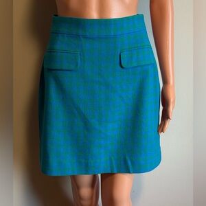 J Cree Wool Mini Skirt